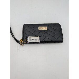 Bebe QUILTED WRISTLET (New/NWT)  "Sophia" Good TONE HARDWARE Full Zip Close